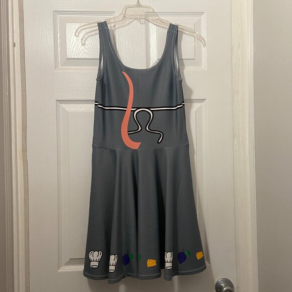 Anyone can Cook theme skater style dress. Xtra-Small NEW by Mouse Runner Design. - Picture 2 of 13